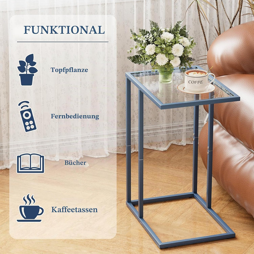 Beistelltisch C Form, Couch Beistelltischs, Kaffeetisch Kleiner Tisch, Sofa Tisch Beistelltische Bet