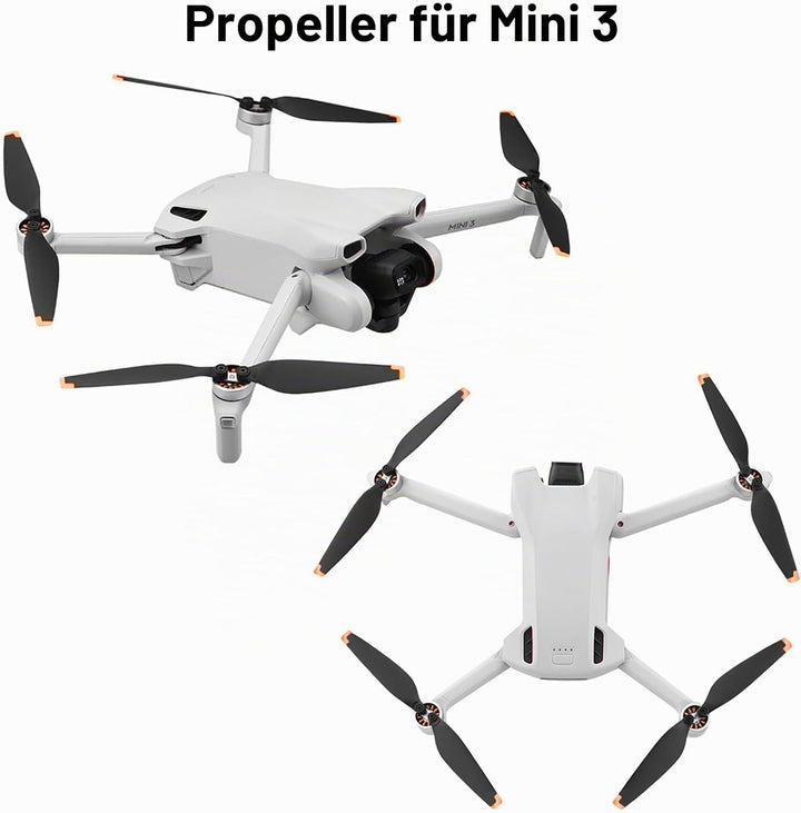Mini 3 Propeller 16 Stück mit 24 Schrauben und 2 Schraubendreher, Zubehör für Drone Ersatz Mini 3 Or