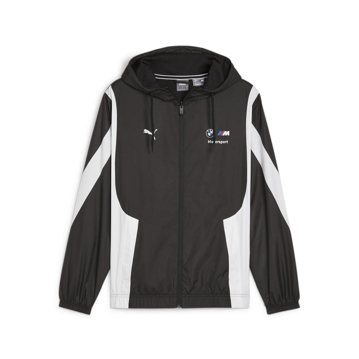 PUMA Herren BMW M Motorsport Hooded Woven Jacket Jacke S Puma, Schwarz, S Puma, Schwarz