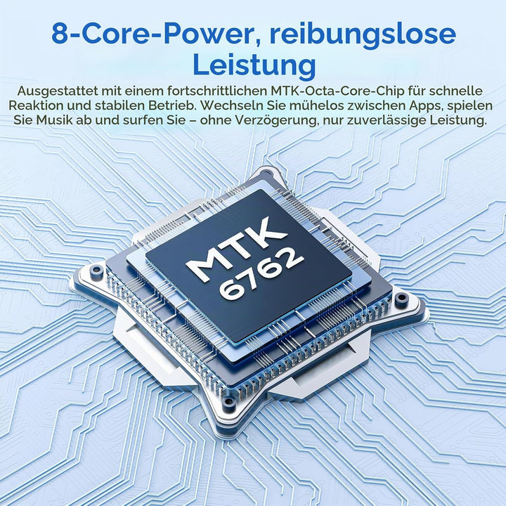 MP3 Player Spotify mit Bluetooth &amp; WLAN, 5 Zoll Touchscreen MP4 Player | Android 13 Musik Player mit