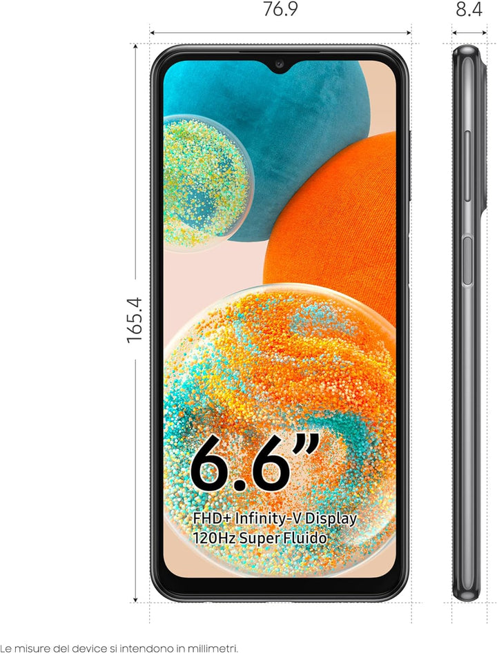 Samsung Galaxy A23 5G SM-A236B 16.8 cm (6.6) Hybrid Dual SIM Android 12 USB Type-C 4 GB 128 GB 5000