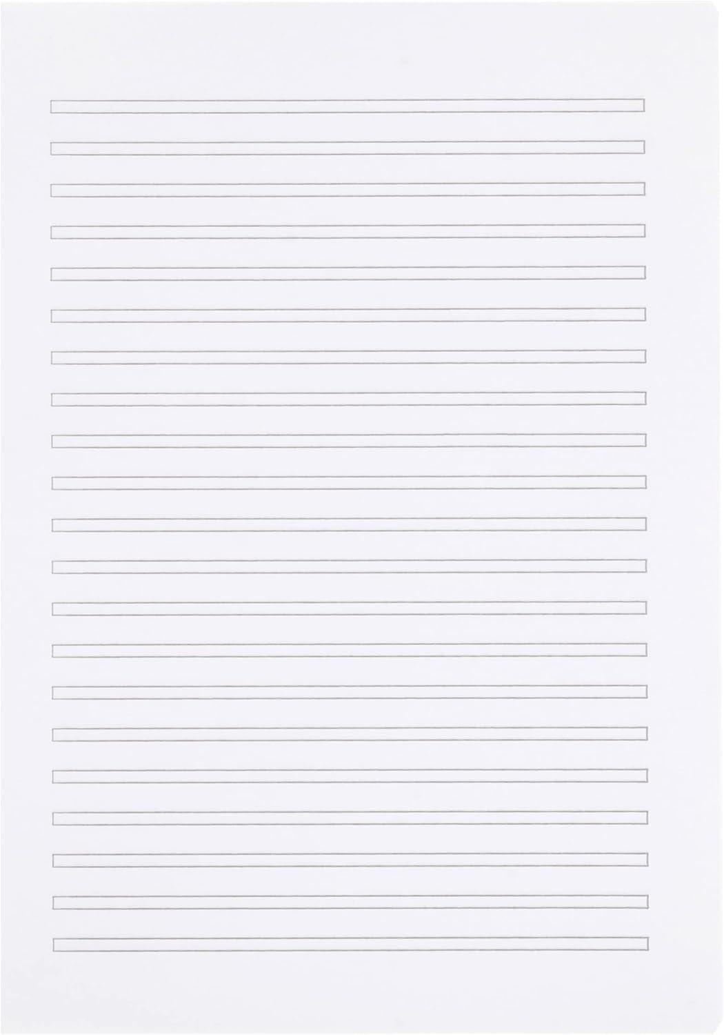 Landré Schulheft A4, 32 Blatt, Lineatur 3, liniert, 10 Stück, Lineatur 3