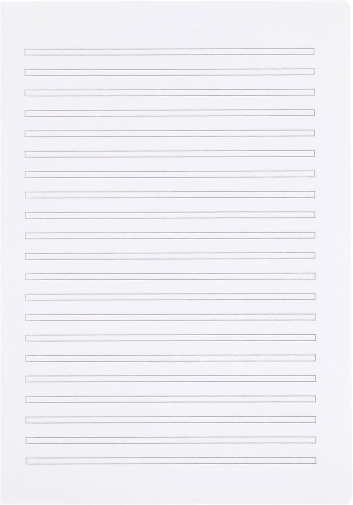 Landré Schulheft A4, 32 Blatt, Lineatur 3, liniert, 10 Stück, Lineatur 3
