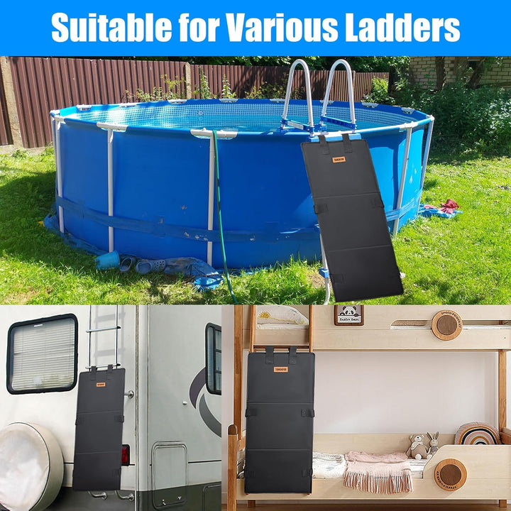 Poolleiter-Schutz, 47,5 x 122,9 cm, Poolleiter-Abdeckung, um zu verhindern, dass Kinder Leitern klet