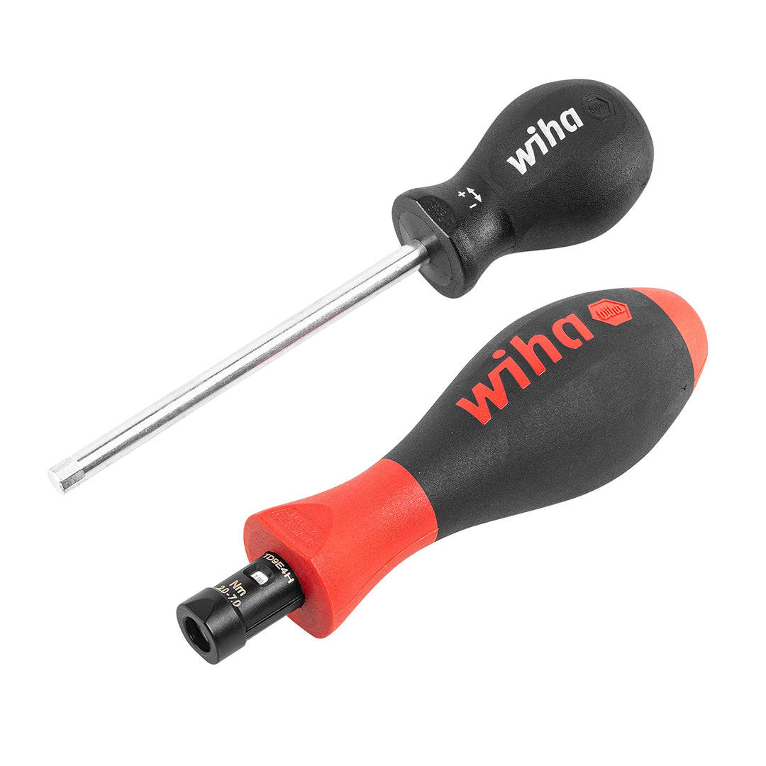 Wiha verstellbarer Drehmoment Schraubendreher TorqueVario®-S (26464) variabel einstellbar I 2-7 Nm I