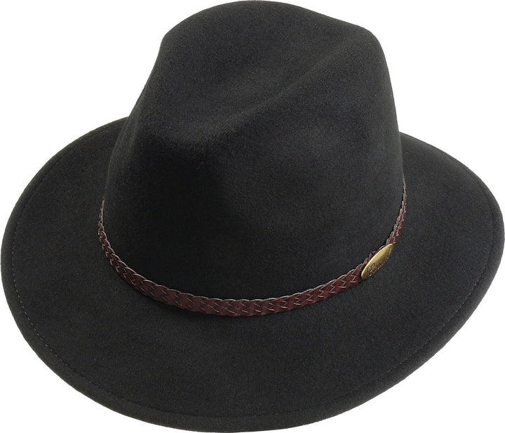 Harrys-Collection rollbarer Hut in 3 Farben 55 Schwarz, 55 Schwarz