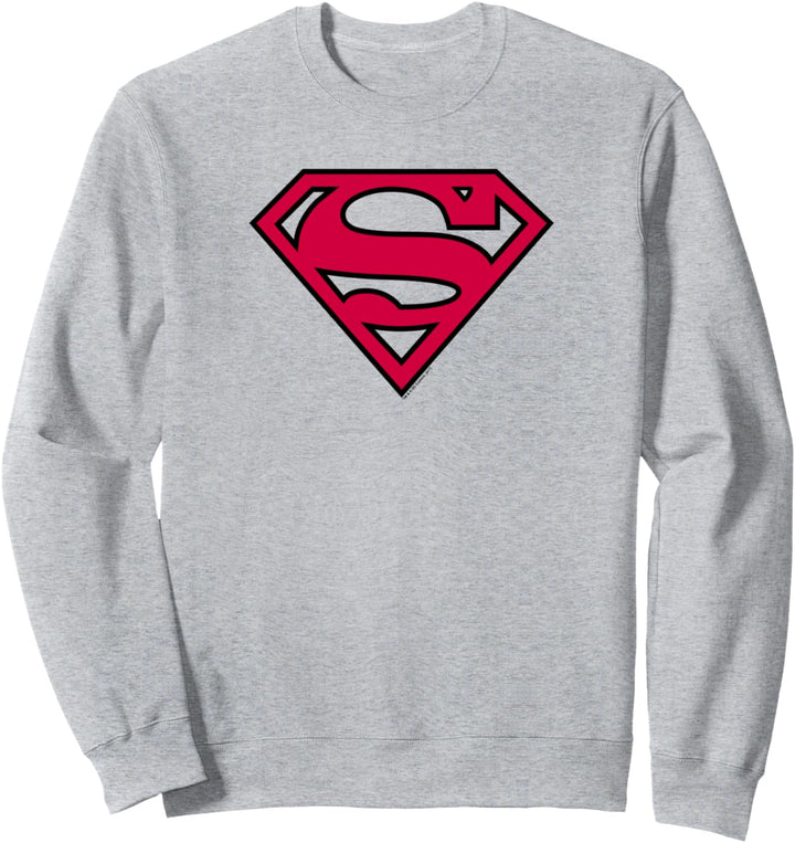 Superman Red & Black Shield Sweatshirt