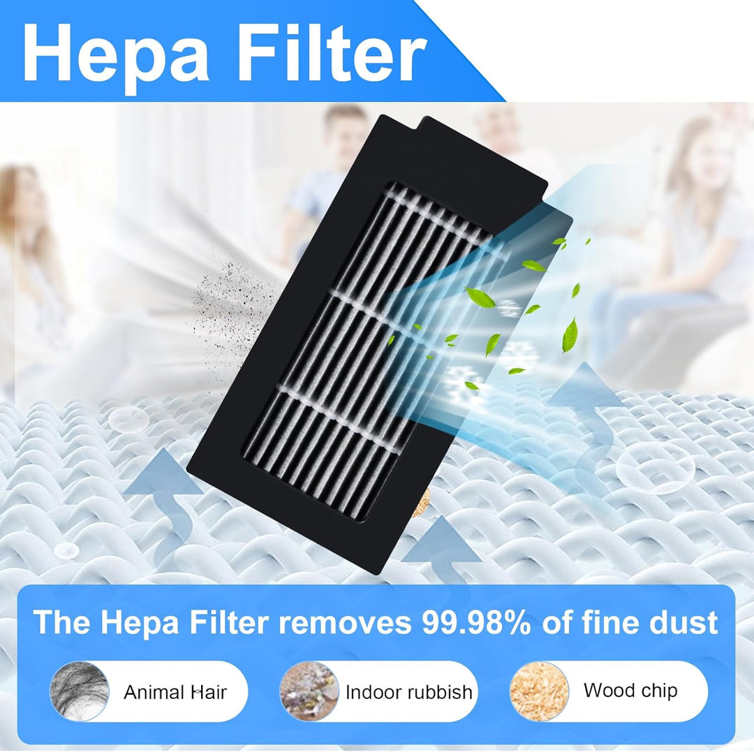 Zubehörset Ersatz für Ecovacs Deebot T50 Pro Omni Gen2/T50 Omni Gen2/T50 Pro Omni/T50 Omni Roboterst