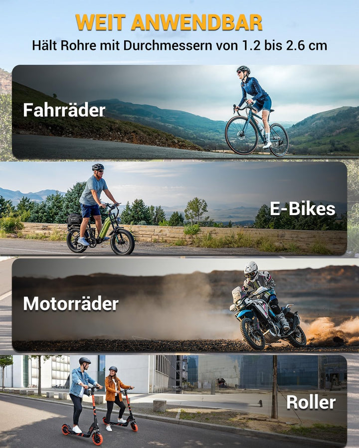 WLAN Action Kameras 120°Weitwinkel Sportkamera Mini Action Cam 1080P HD Dashcam Fahrrad für Helm und