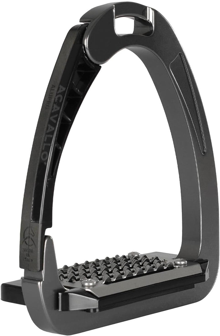 Acavallo Busse Steigbügel Arena ALUPRO titan, titan