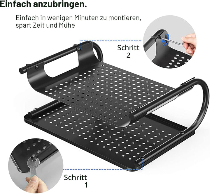 suptek Monitorstände, Monitorstnder Riser für Computer, Laptop, Drucker, Notebook und alle Flachbild