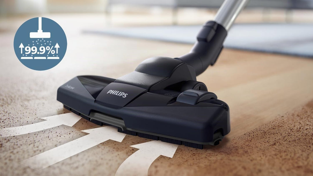 Philips Beutelloser Staubsauger FC9330/09, 1.5 liters, Schwarz, Blau, Grau, Rot
