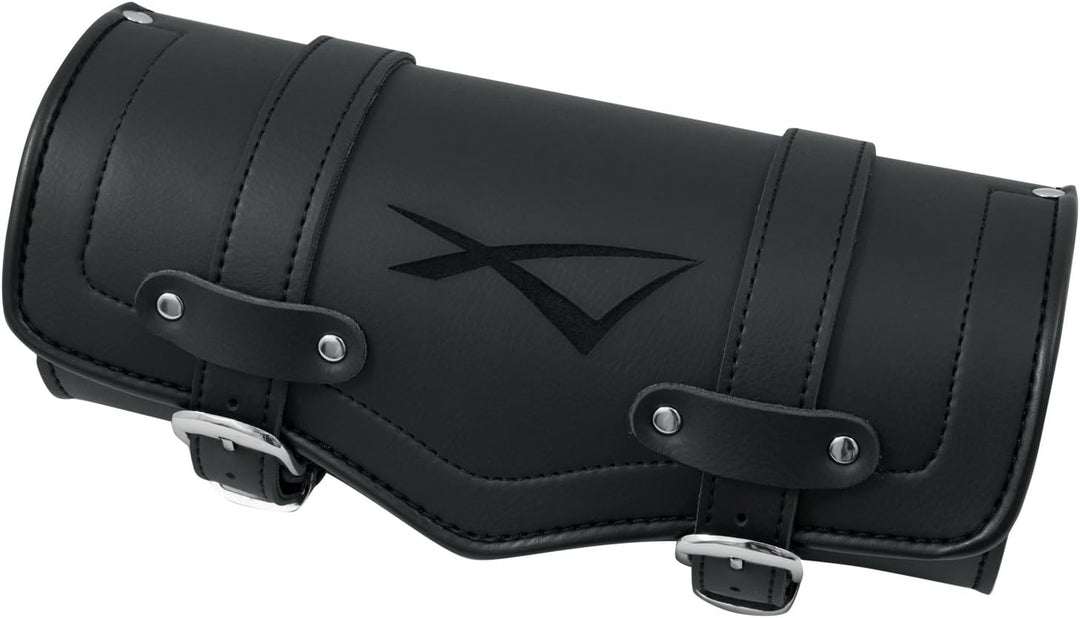 A-Pro Roll Tool Bag Saddle Luggage Pannier Davidson Hi Quality Motorcycle Black