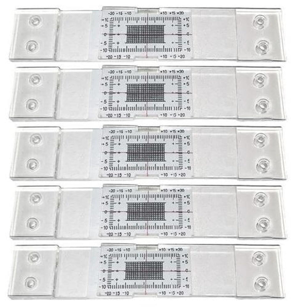 5 Stück Rissmonitor | Gutachter Ausrüstung | Rissmessgerät Monitor | Gebäudewand Standard Rissmonito