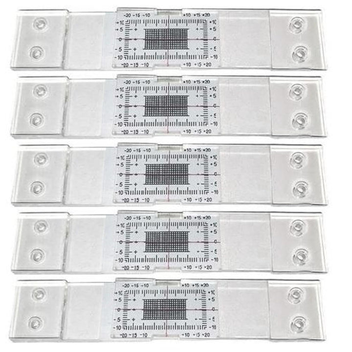 5 Stück Rissmonitor | Gutachter Ausrüstung | Rissmessgerät Monitor | Gebäudewand Standard Rissmonito