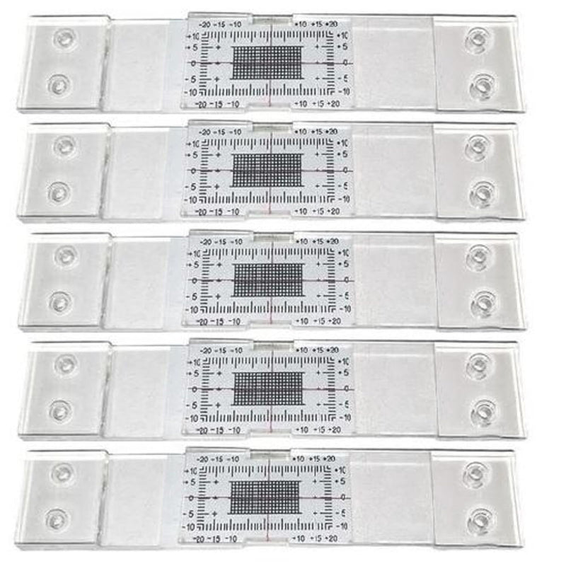 5 Stück Rissmonitor | Gutachter Ausrüstung | Rissmessgerät Monitor | Gebäudewand Standard Rissmonito