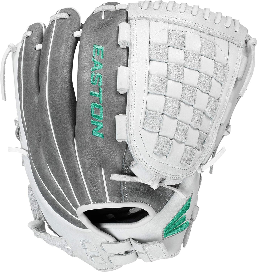 Easton FUNDAMENTAL Fastpitch Softball Glove Series, 2021, Softball Specific Patterns and Sized for F