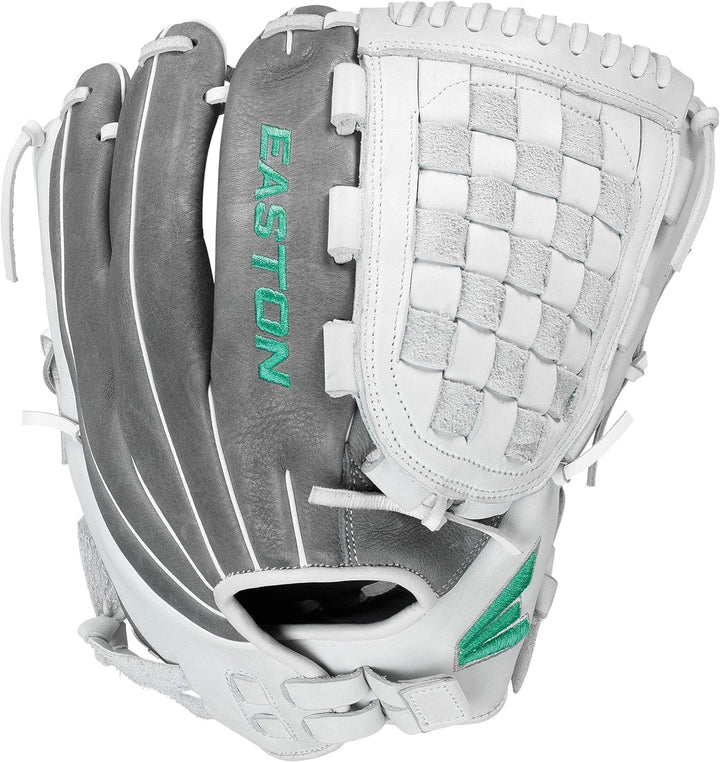 Easton FUNDAMENTAL Fastpitch Softball Glove Series, 2021, Softball Specific Patterns and Sized for F