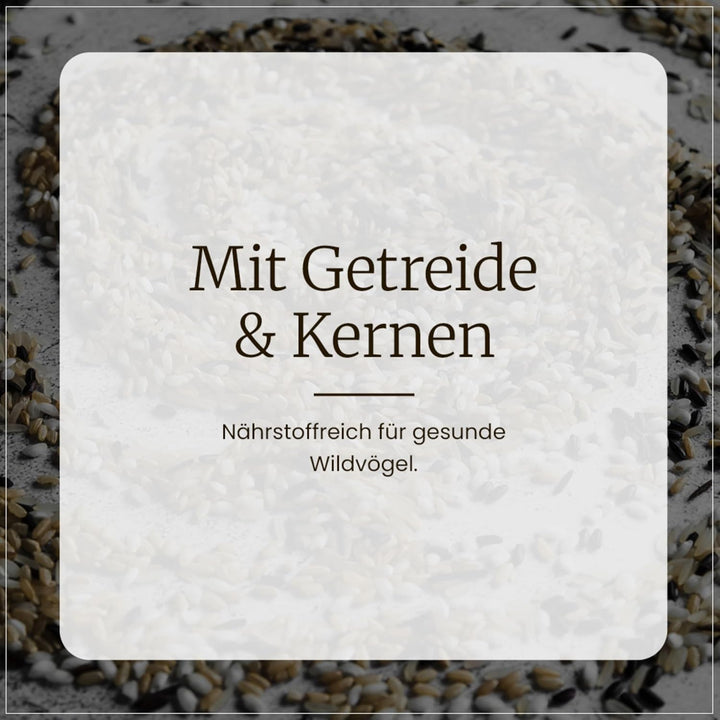 ERDTMANNS - 100 Meisenknödel für Wildvögel mit Netz im Eimer