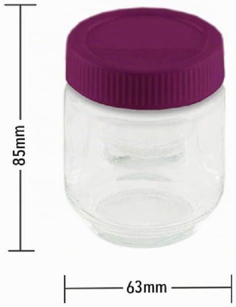 LITTLE BALANCE 8487 Joghurtbereiter 7 Digital, Joghurtbereiter + 13 Gläser aus Glas, 190 ml, für sel