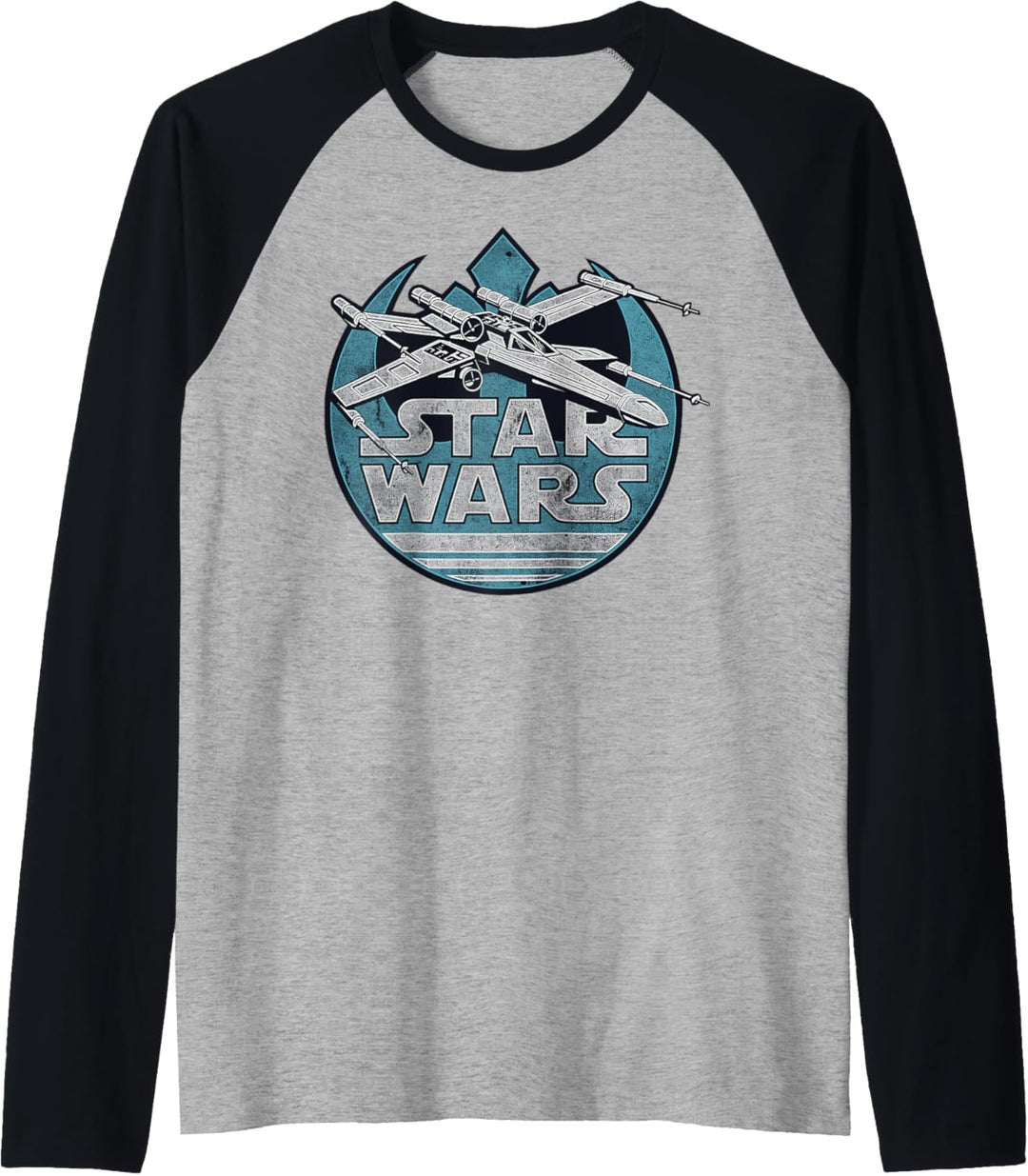 Star Wars X-Wing With Rebel Symbol C1 Raglan