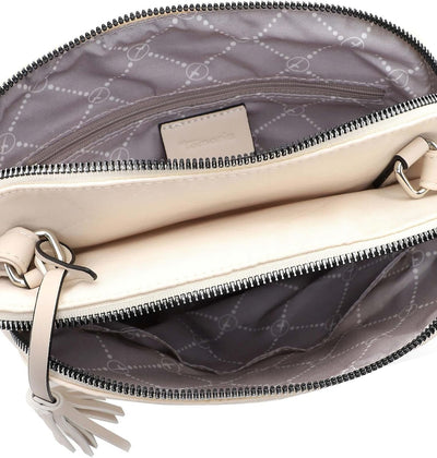 Tamaris Umhängetasche TAS Lisa 32380 Damen Handtaschen Print Einheitsgrösse Beige 400, Einheitsgröss