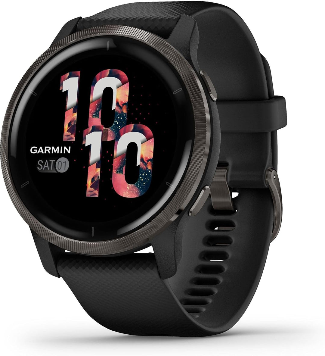 Garmin Venu 2 – GPS-Fitness-Smartwatch mit ultrascharfem 1,3“ AMOLED-Touchdisplay, umfassenden und G