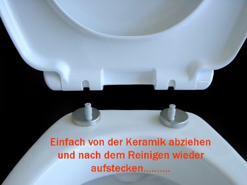 ADOB Klodeckel mit Motiv (Sneaker) – WC Sitz Absenkautomatik – Toilettendeckel abnehmbar – Hochwerti