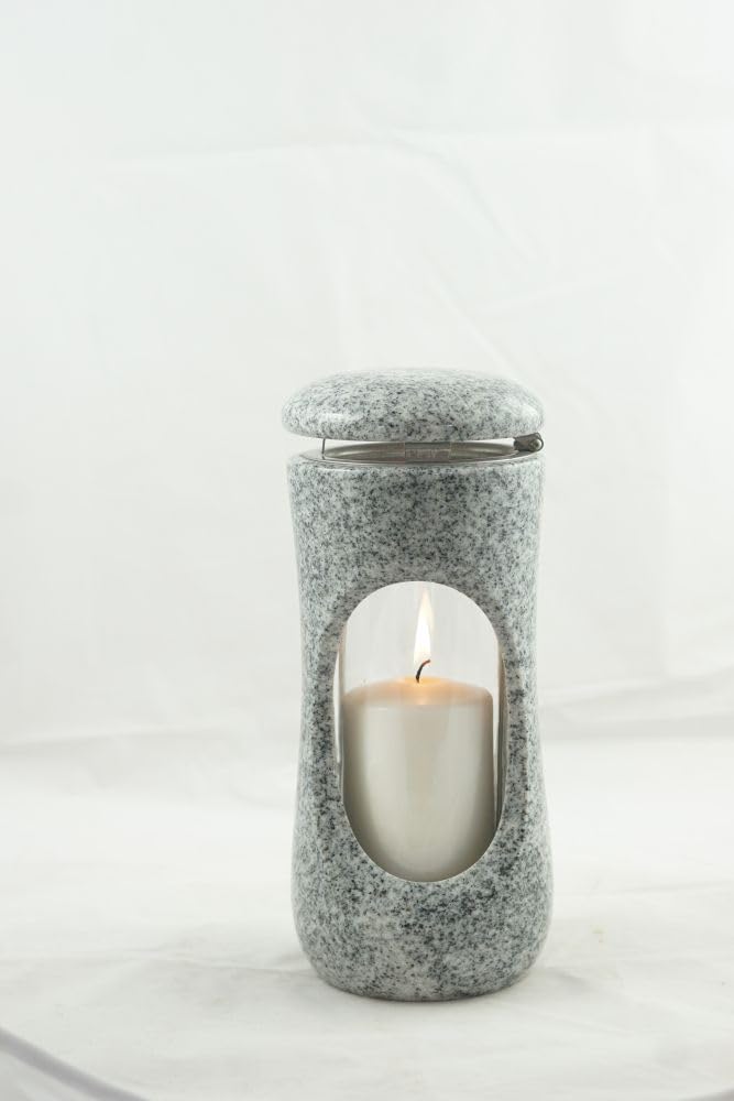 designgrab Design small Grablampe aus Granit Viscont White