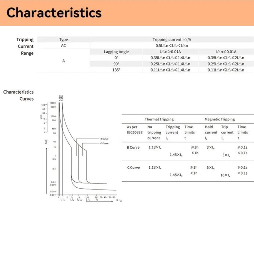 Superimmunisiertes Differential 32A 30mA Klasse A SI, 2P, F+N und 6kA, geringer Raum, RCBO 6KA 1P+N