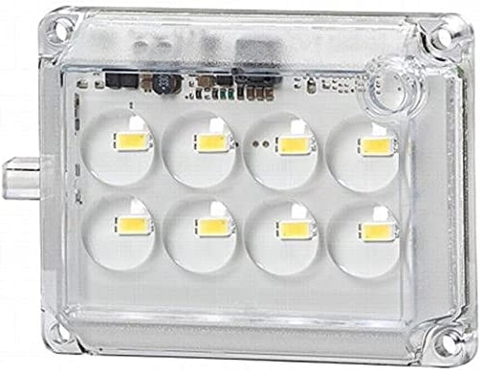 HELLA - Innenraumleuchte - LED - 12/24V - LED - Anbau/geschraubt - Lichtscheibenfarbe: glasklar - In