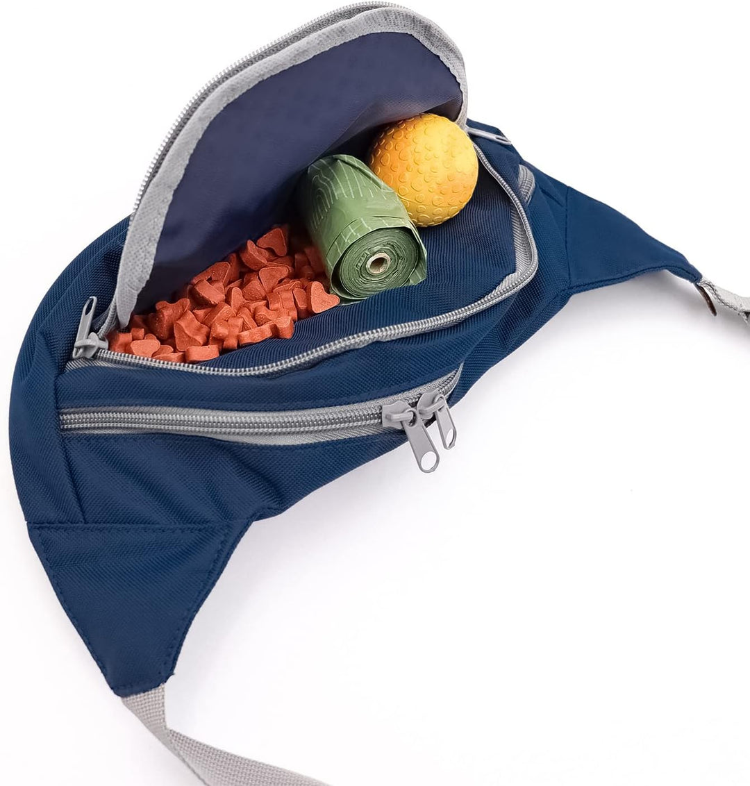 Tierisch-tolle Geschenke Dog Mom Bauchtasche Leckerlie -Tasche mit Wunschnamen personalisiert | Hund