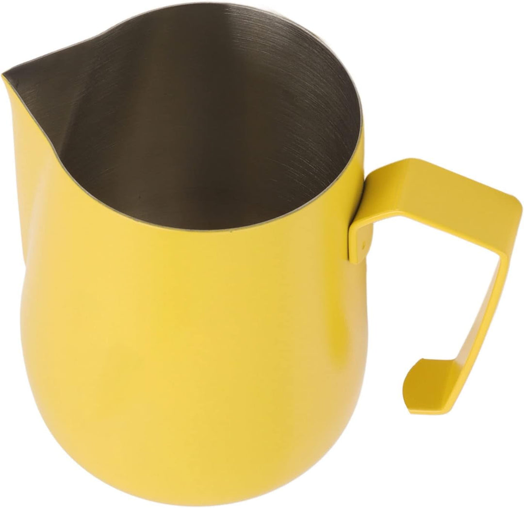 Milchkännchen, Milchaufschäumkännchen, 450 Ml, Milchaufschäumkrug aus Edelstahl 304, Dampfkrug, Milc