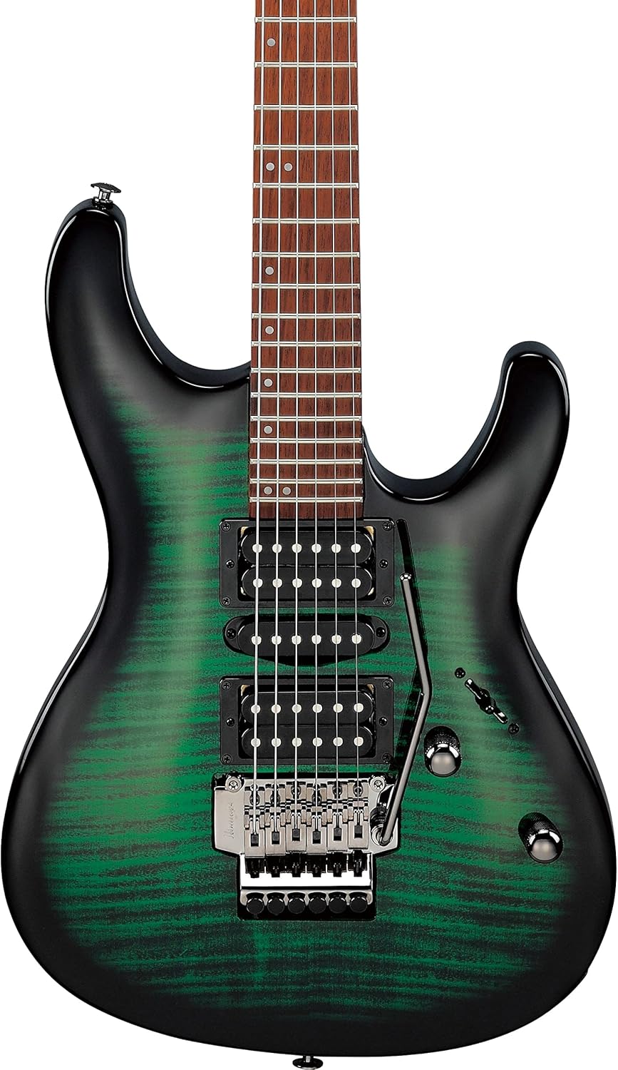 Ibanez Kiko Loureiro KIKOSP3-TEB Transparent Emerald Burst - E-Gitarre