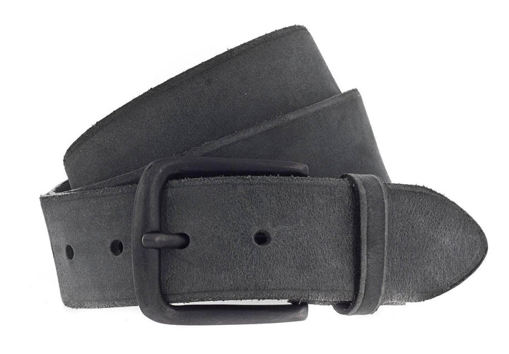 Vanzetti Denim Love 40mm Full Leather Belt W80 Black