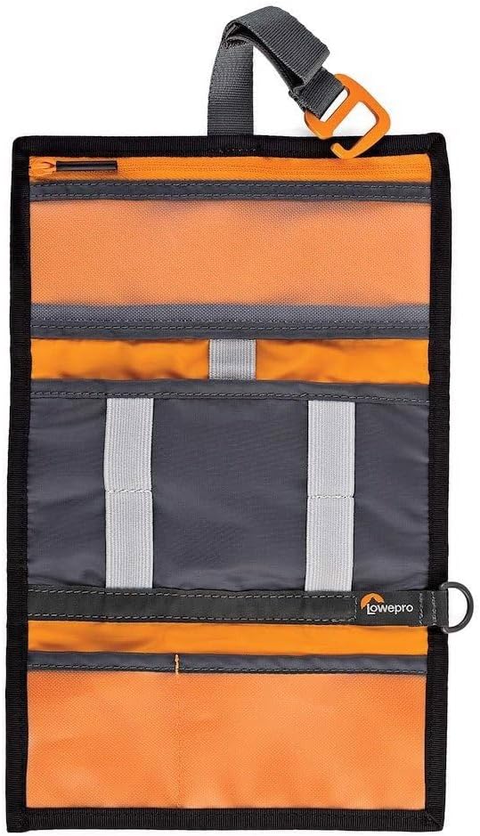 Lowepro GearUp Wrap, Travel Essentials Case, Reisetasche für Kabel, Adapter, Akkus und USB-Sticks, S