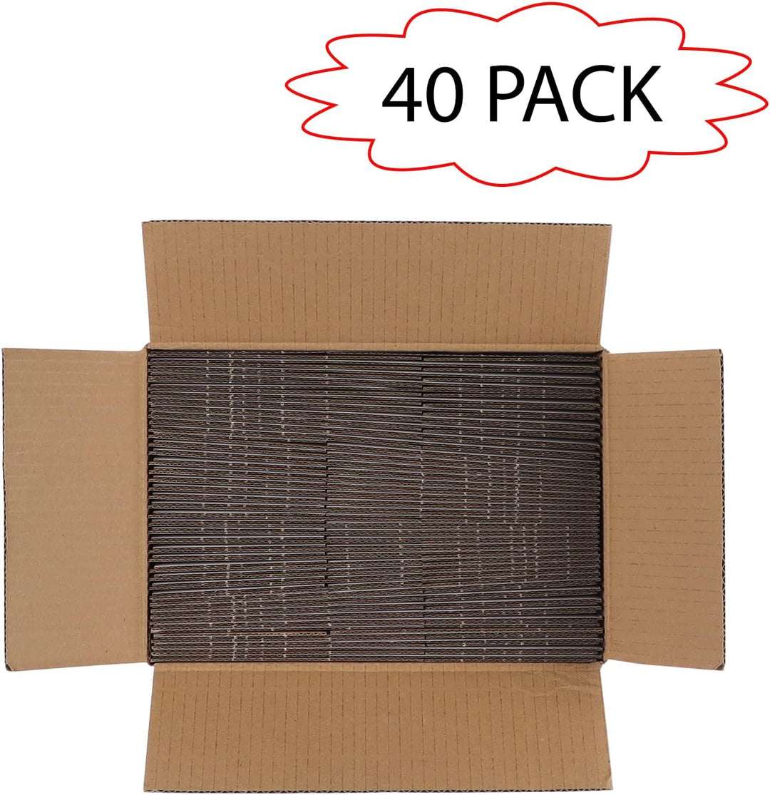 EYMPEU 40 Stück 15,3 x 10,2 x 7,7 cm Weisse Versandkarton, Kartons für kleine Gegenstände, Spielzeug