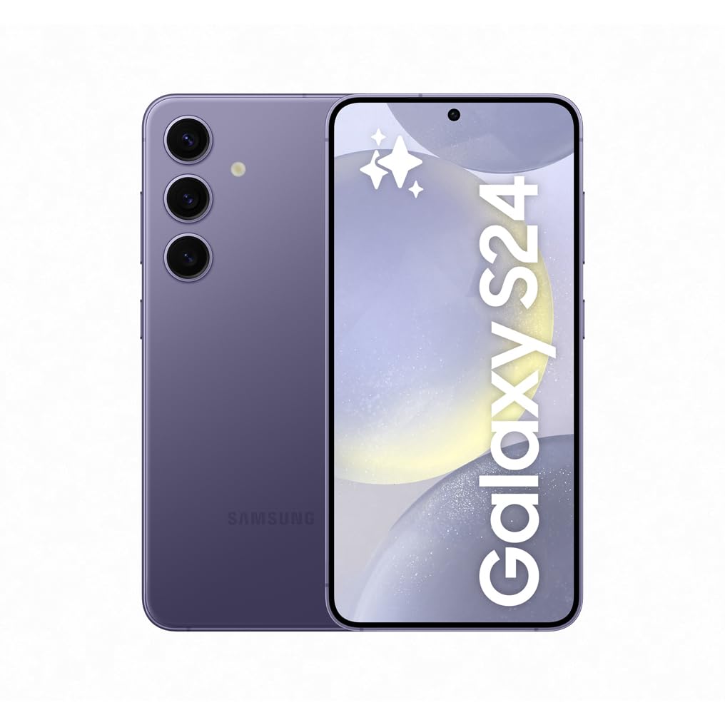 Samsung Galaxy S24 AI Smartphone, Android-Handy ohne Vertrag, 8 GB RAM, 128 GB Speicher, 50-MP-Kamer