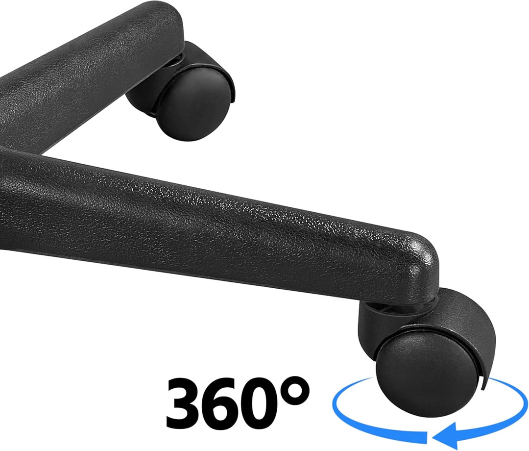 Yaheetech Bürostuhl ergonomischer Computerstuhl, Schreibtischstuhl mit Armlehne, höhenverstellbar un