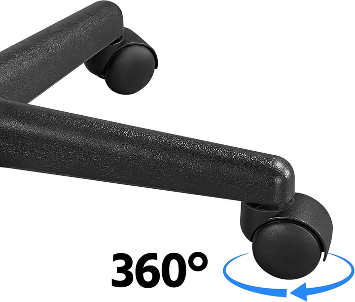 Yaheetech Bürostuhl ergonomischer Computerstuhl, Schreibtischstuhl mit Armlehne, höhenverstellbar un