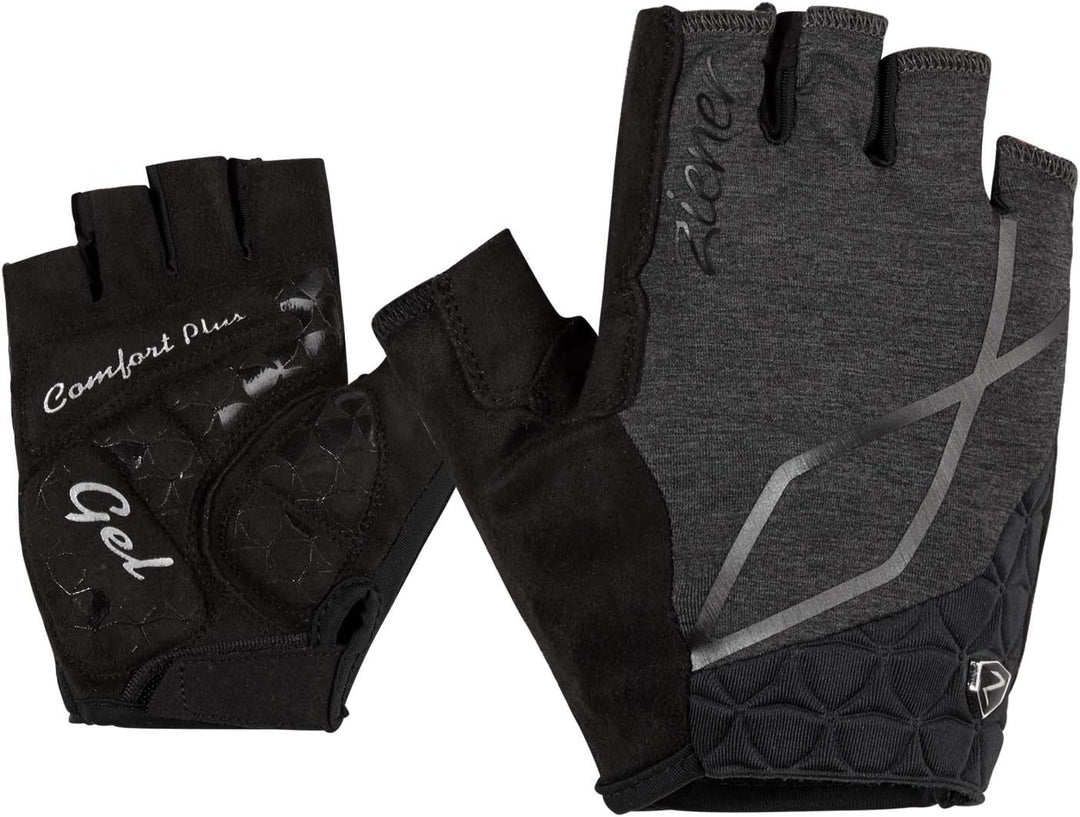 Ziener Damen Charline Fahrrad, Mountainbike, Radsport-Handschuhe | Kurzfinger-Atmungsaktiv/dämpfend/