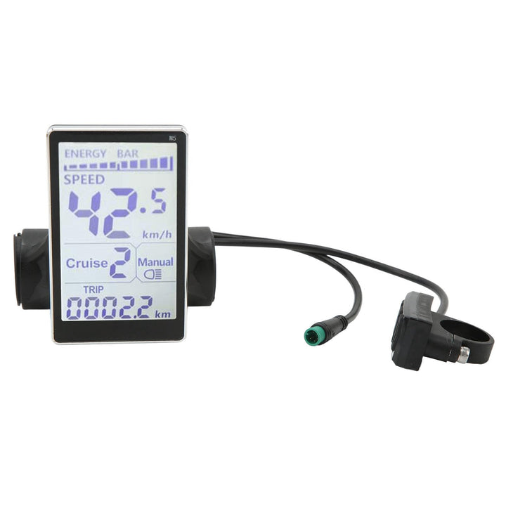 Wasserdichtes LCD Display 24V-60V M5 Panel für 31,8/22,2mm Fahrräder &amp; E-Scooter Ersatzcomputer mit