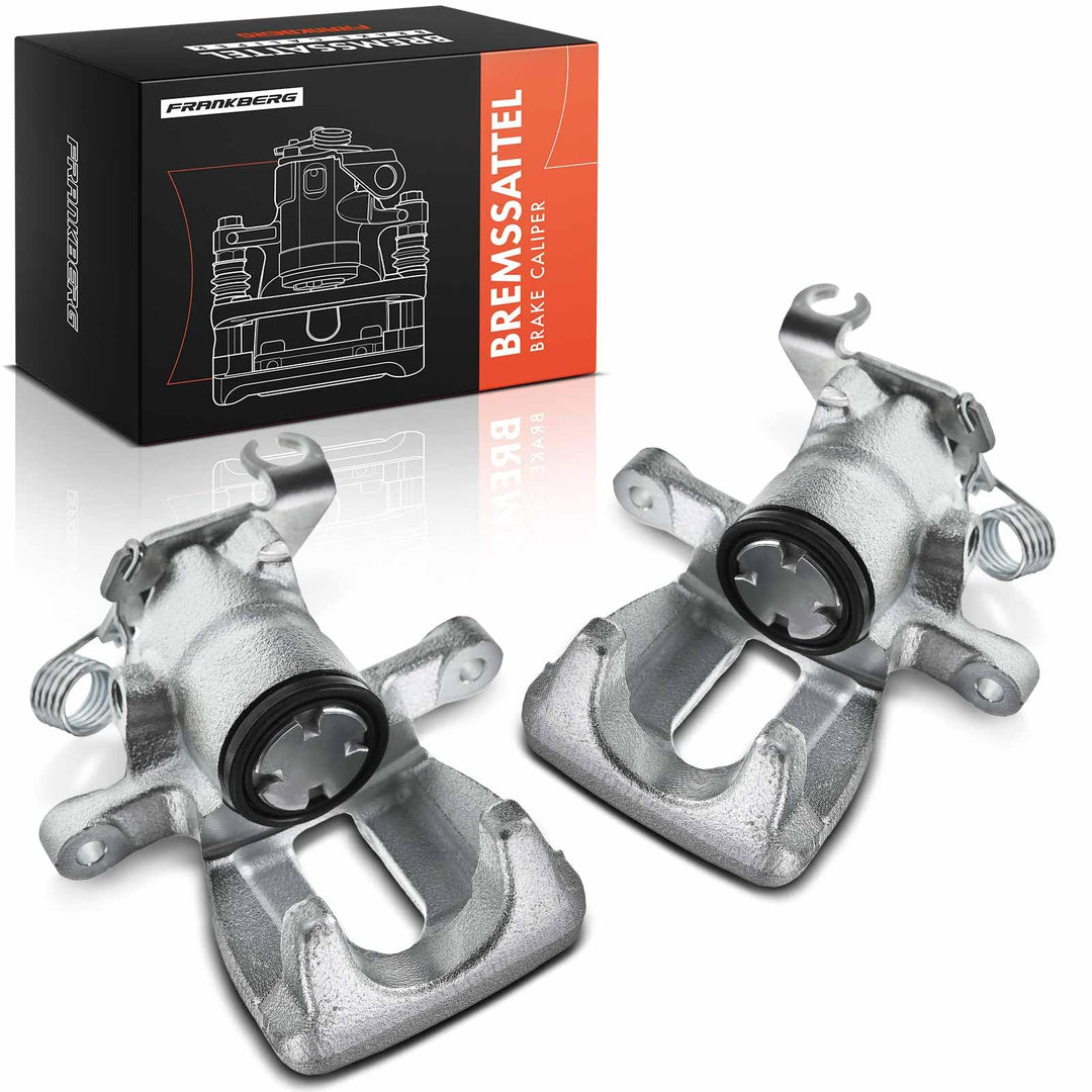 Frankberg 2x Bremssattel Bremszange Hinten Kompatibel mit Colt CZC Cabriolet RG 2006-2008 Colt VI Z3