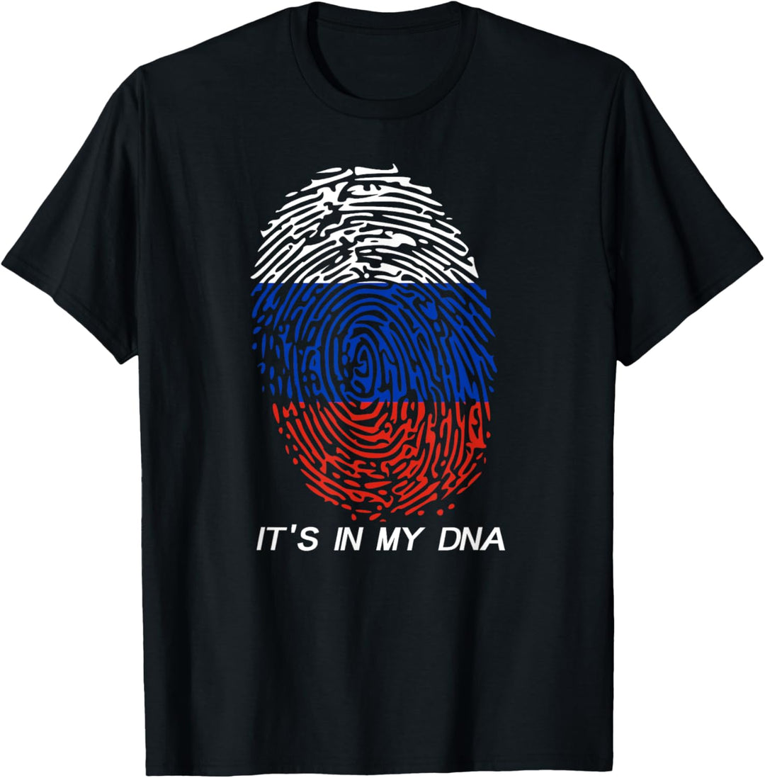 Russia Russian Flag It's in my DNA T-Shirt