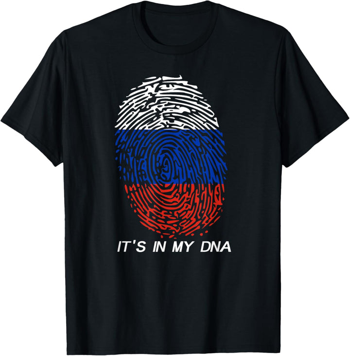 Russia Russian Flag It's in my DNA T-Shirt