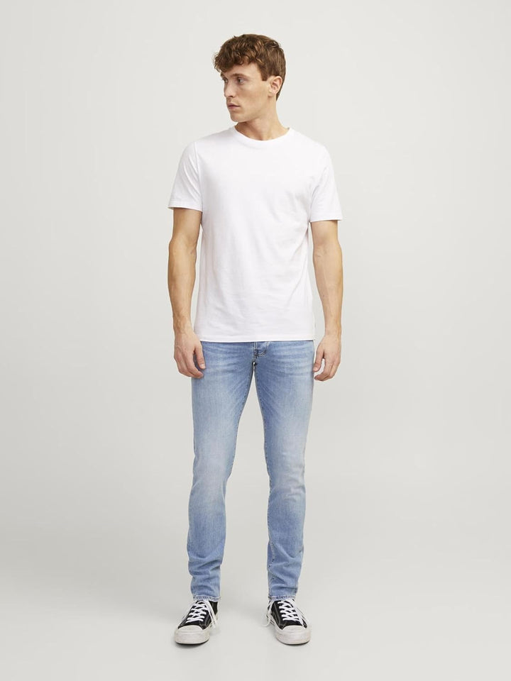 JACK & JONES Male Slim Fit Jeans JJIGLENN JJICON JJ 957 50SPS NOOS Slim Fit Jeans 30W / 34L Blue Den