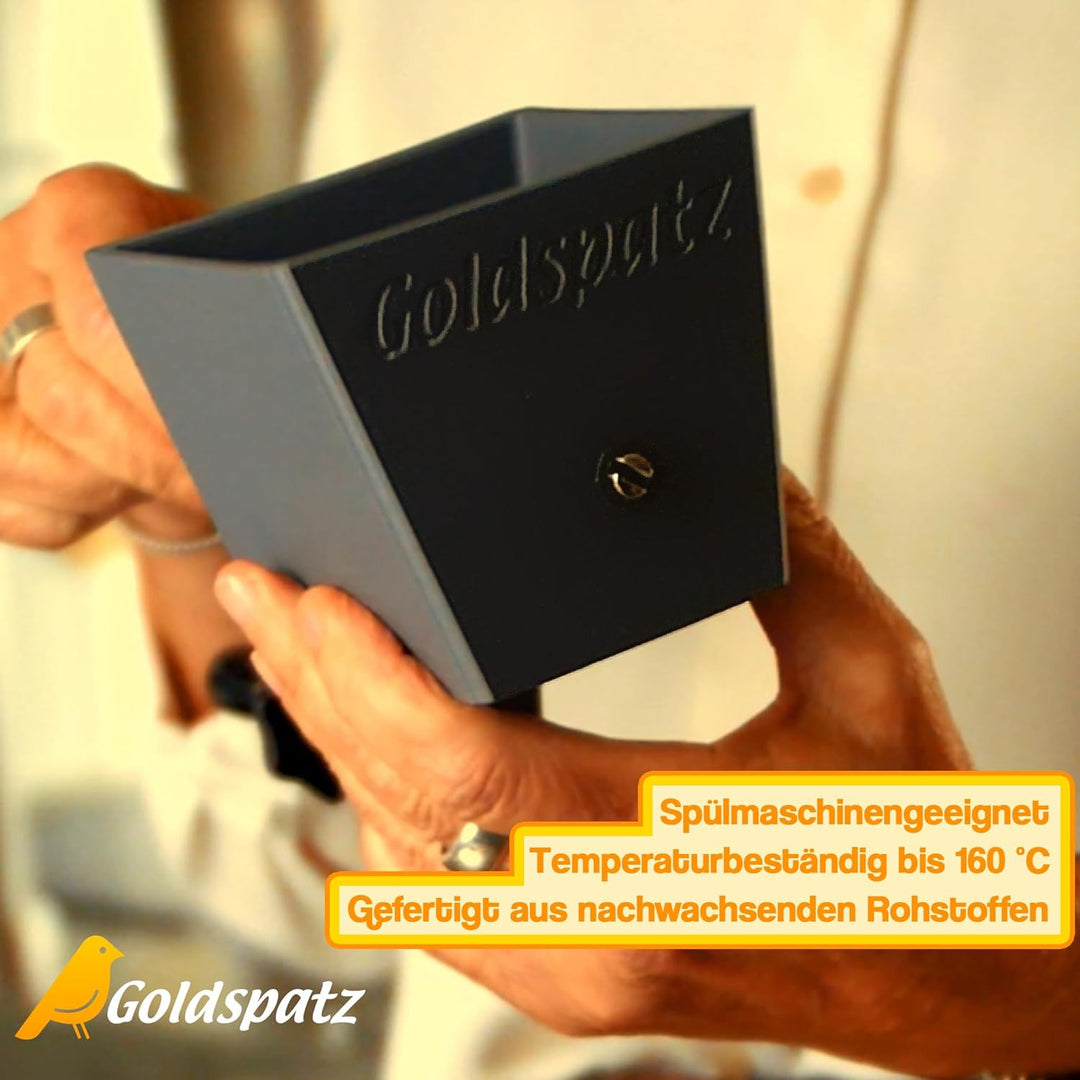 MAX Spätzlemaschine, robuste Kunststoff-Ausführung mit charakteristischer 3D-Oberflächenstruktur, sp