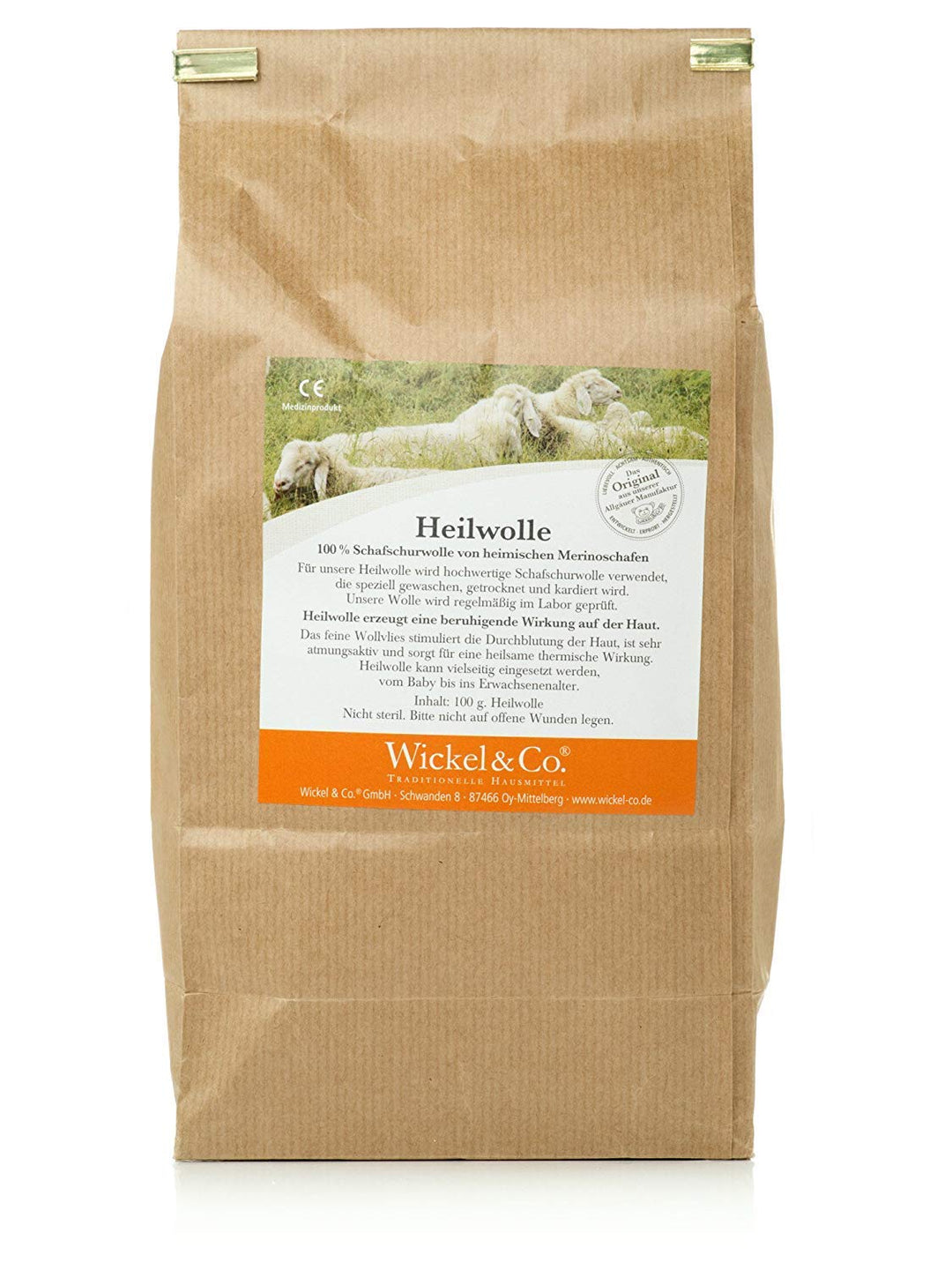 Heilwolle - Wickel & Co. - 2x100g - reine Schafwolle