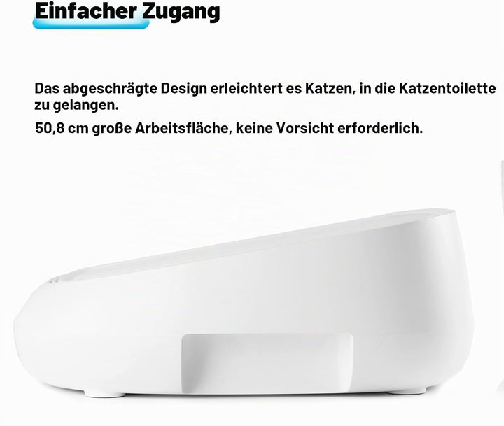 Neakasa Katzenpedal Tritthocker mit Filterfunktion, leicht zu reinigende Katzentoilette für M1 Open