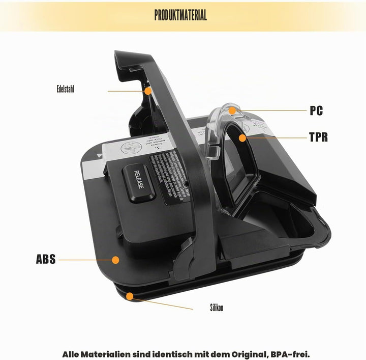 Ersatzverriegelungsdeckel für Ninja, Ninja Mixer Deckel Ersatz nur kompatibel mit Ninja Blender 72 U